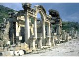 Ephesus - Hadrian`s Arch, partially restored.
